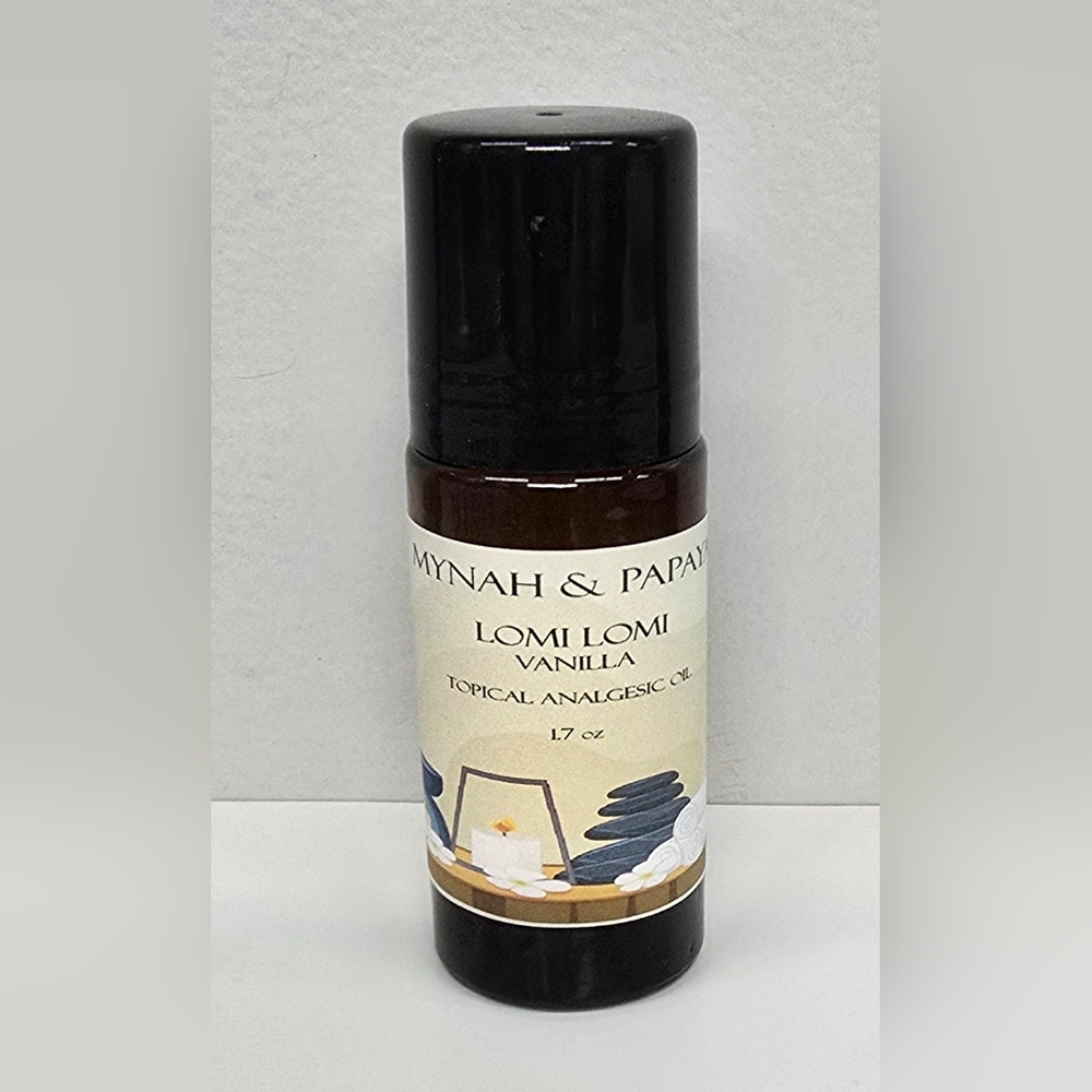 VANILLA "Lomi Lomi" TOPICAL ANALGESIC 1.7 oz